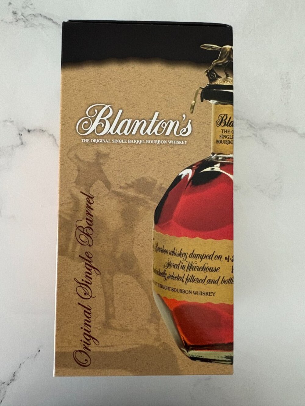 Empty Box for Blanton's Bourbon Whiskey from Buffalo Trace Distillery